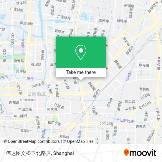 伟达图文松卫北路店 map