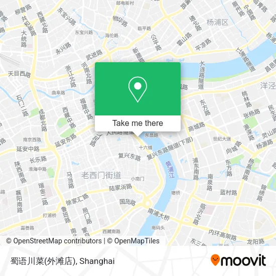 蜀语川菜(外滩店) map