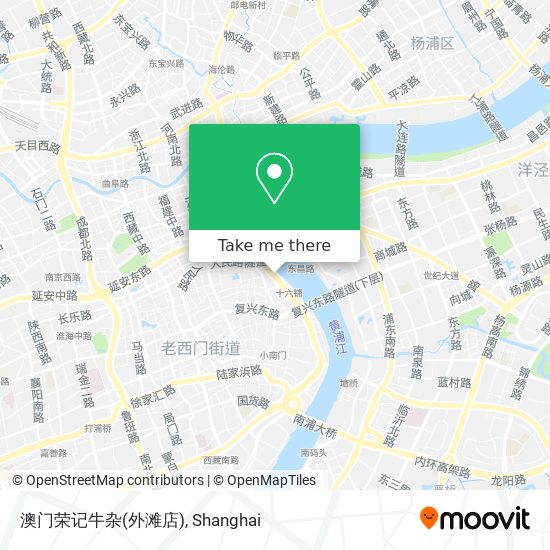 澳门荣记牛杂(外滩店) map