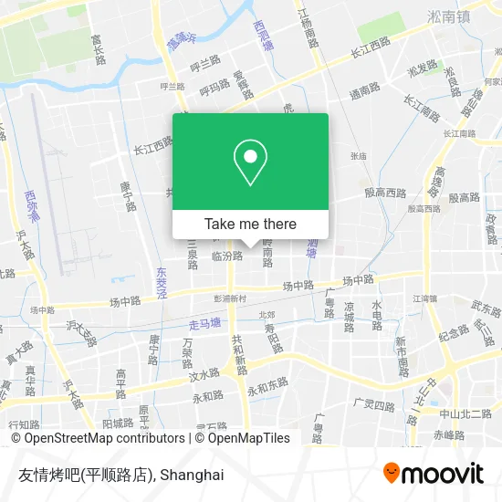 友情烤吧(平顺路店) map
