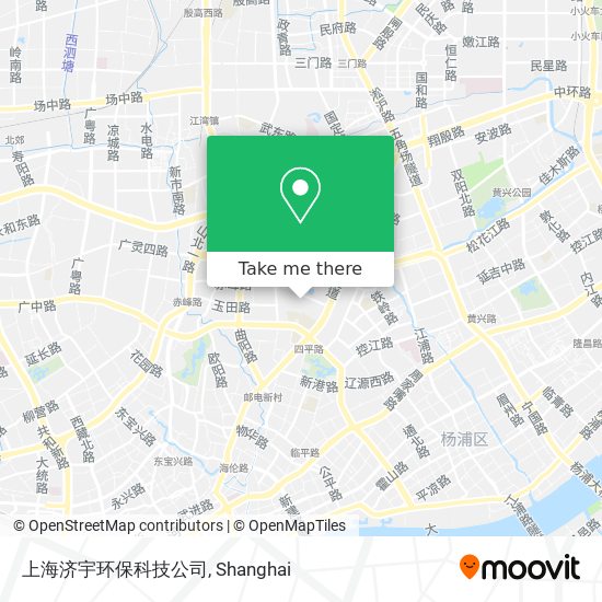 上海济宇环保科技公司 map