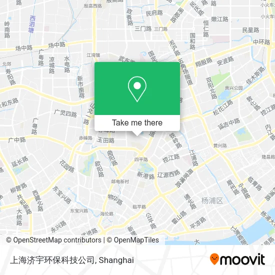 上海济宇环保科技公司 map