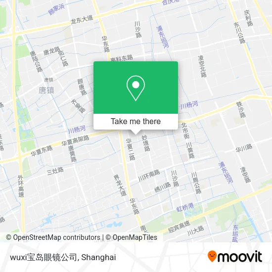 wuxi宝岛眼镜公司 map