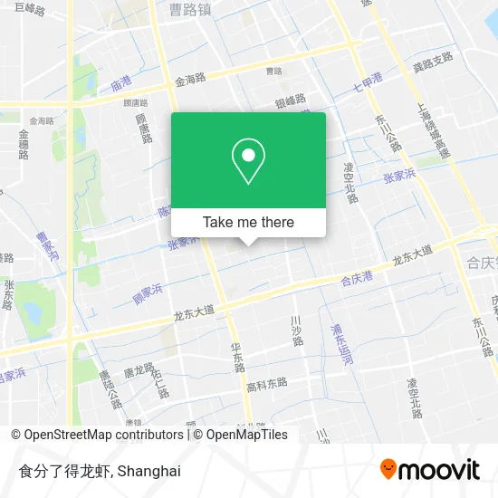 食分了得龙虾 map