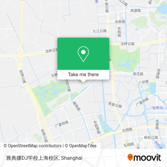 雅典娜DJ学校上海校区 map