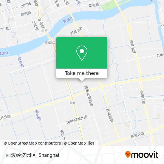西渡经济园区 map