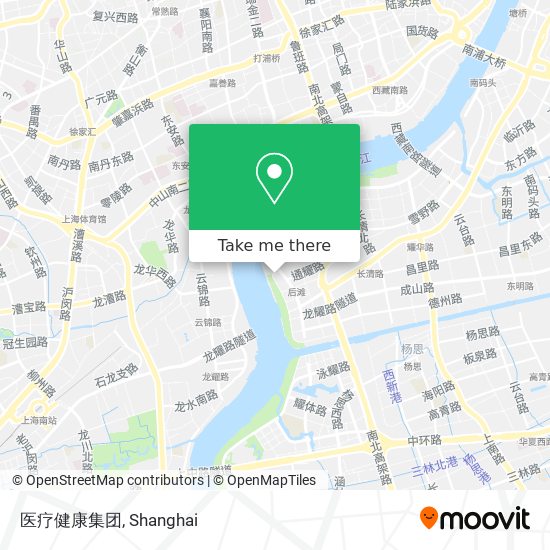 医疗健康集团 map