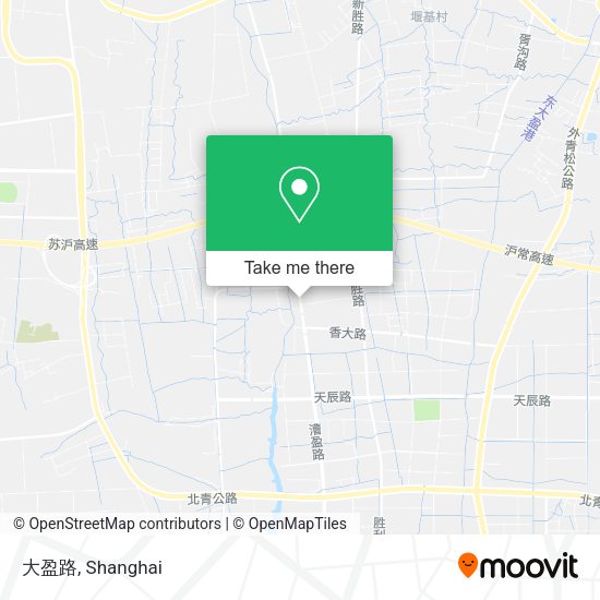 大盈路 map