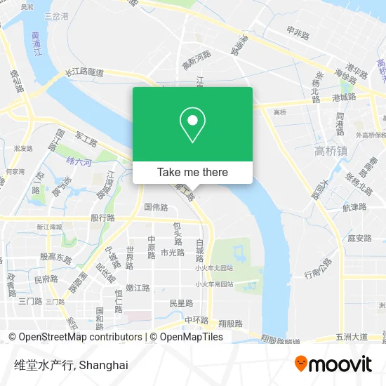 维堂水产行 map