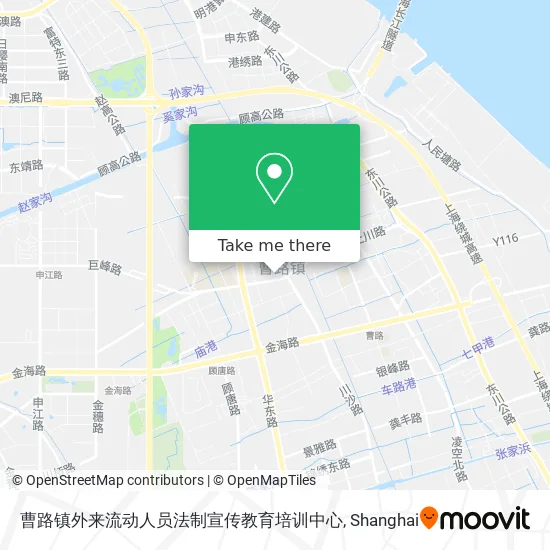 曹路镇外来流动人员法制宣传教育培训中心 map