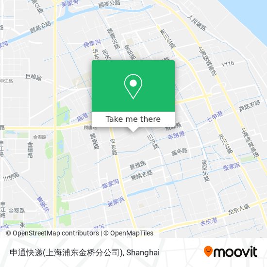申通快递(上海浦东金桥分公司) map