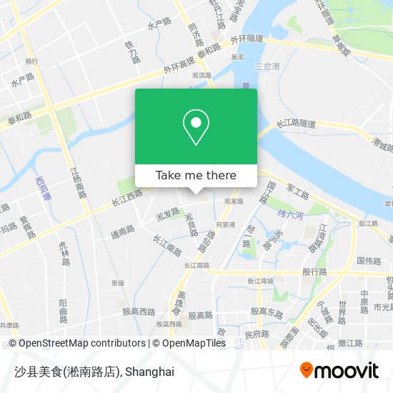 沙县美食(淞南路店) map