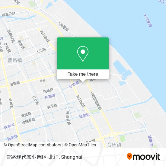 曹路现代农业园区-北门 map