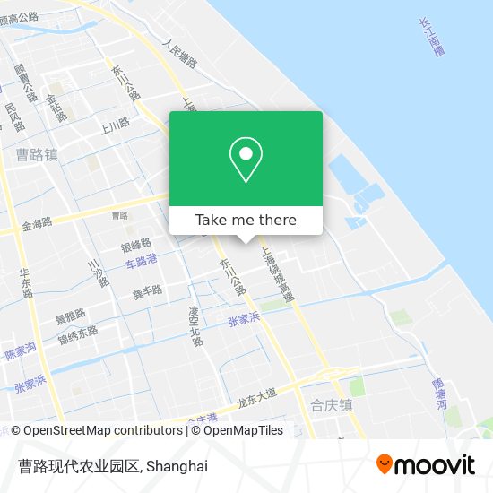 曹路现代农业园区 map