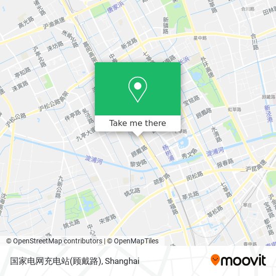 国家电网充电站(顾戴路) map
