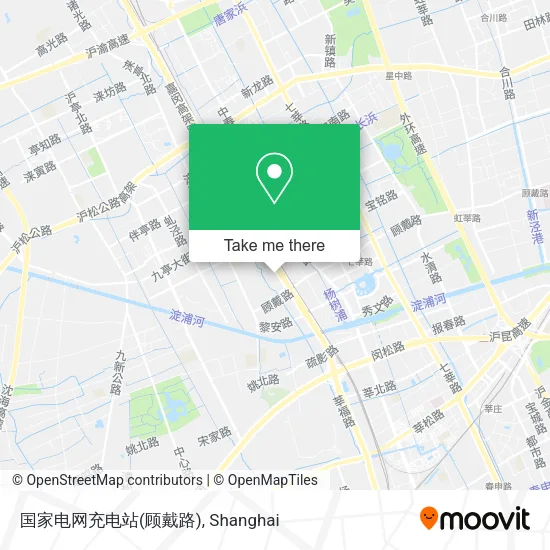 国家电网充电站(顾戴路) map