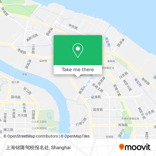 上海锦隆驾校报名处 map