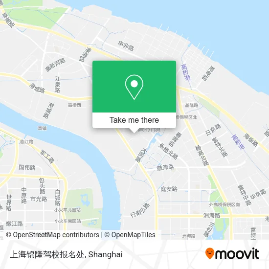 上海锦隆驾校报名处 map