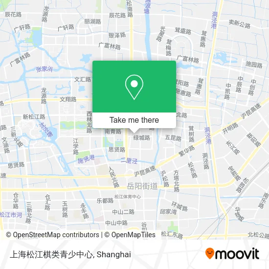 上海松江棋类青少中心 map