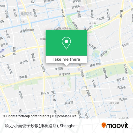 渝见·小面饺子炒饭(康桥路店) map