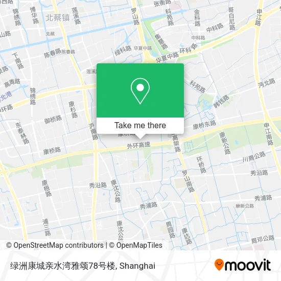 绿洲康城亲水湾雅颂78号楼 map