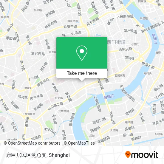 康巨居民区党总支 map