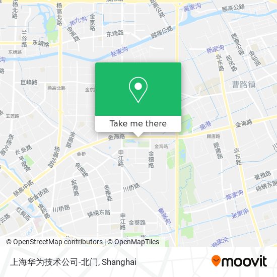 上海华为技术公司-北门 map