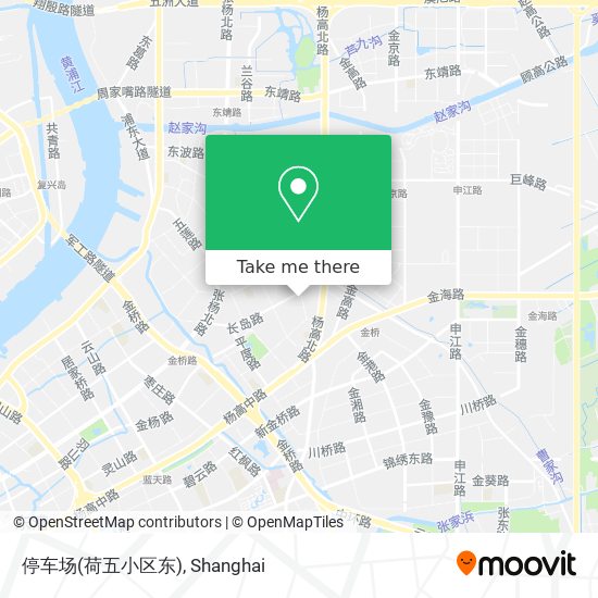 停车场(荷五小区东) map
