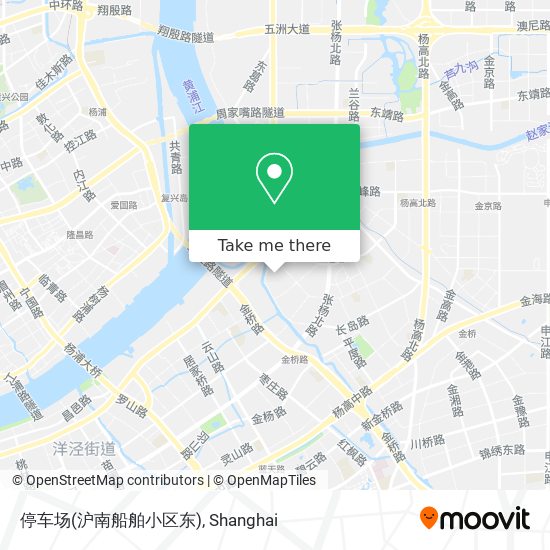 停车场(沪南船舶小区东) map
