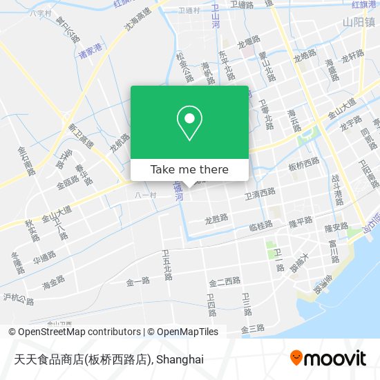 天天食品商店(板桥西路店) map