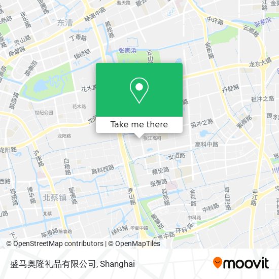 盛马奥隆礼品有限公司 map