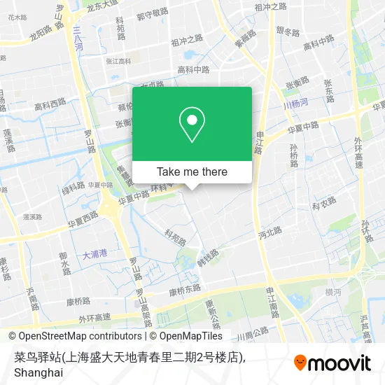 菜鸟驿站(上海盛大天地青春里二期2号楼店) map
