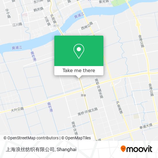 上海浪丝纺织有限公司 map