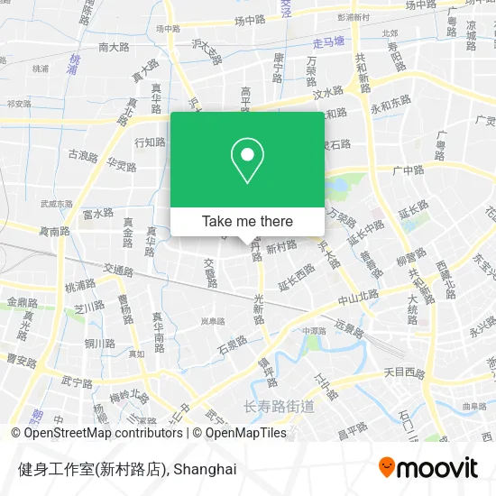健身工作室(新村路店) map