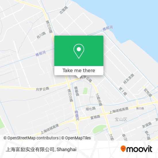 上海富励实业有限公司 map