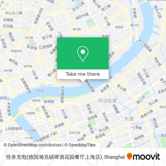 怪兽充电(德国瀚克硕啤酒花园餐厅上海店) map