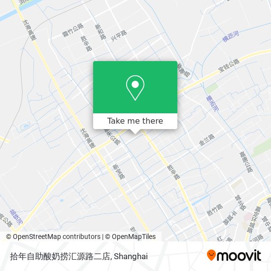 拾年自助酸奶捞汇源路二店 map