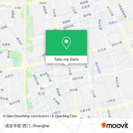 浦发华庭-西门 map