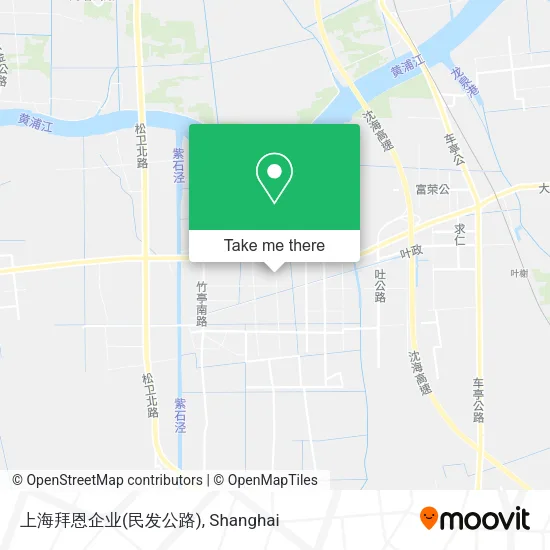 上海拜恩企业(民发公路) map