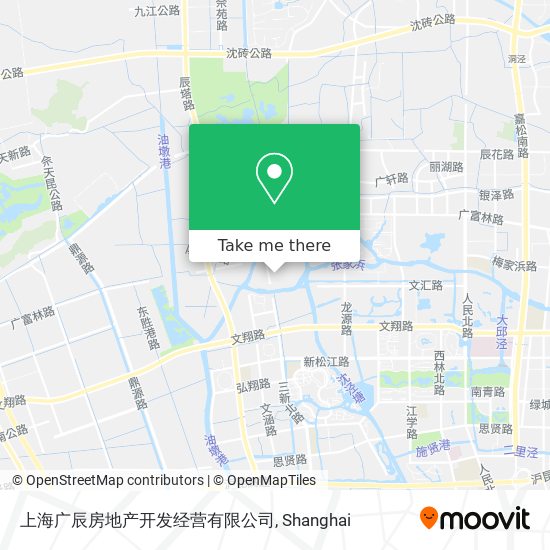 上海广辰房地产开发经营有限公司 map