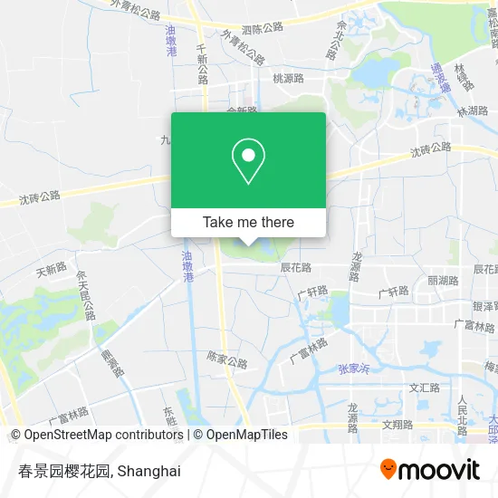春景园樱花园 map