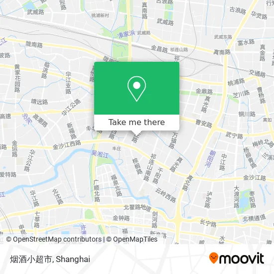烟酒小超市 map