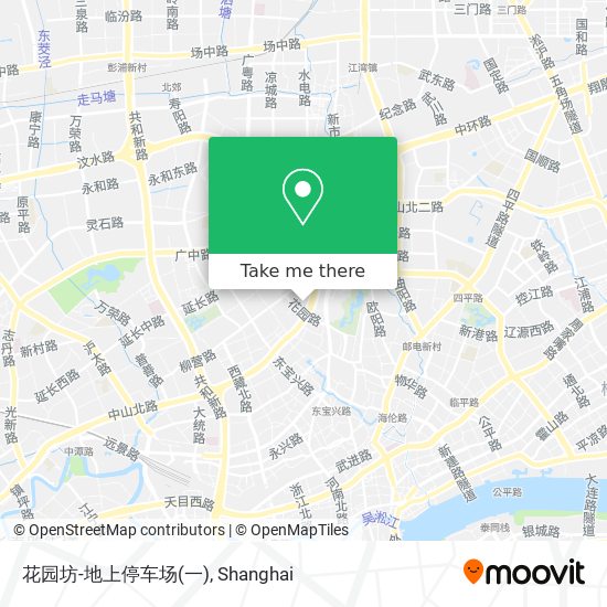 花园坊-地上停车场(一) map