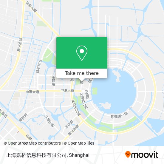 上海嘉桥信息科技有限公司 map