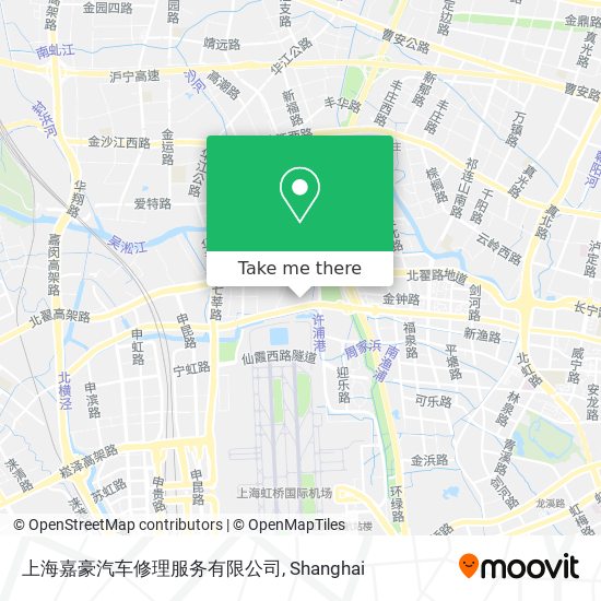 上海嘉豪汽车修理服务有限公司 map