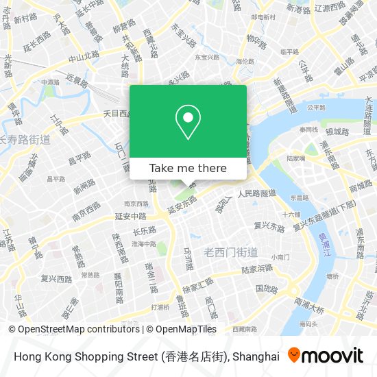 Hong Kong Shopping Street (香港名店街) map