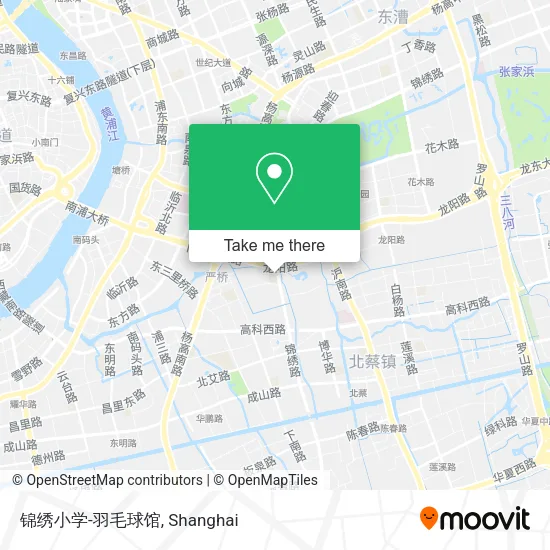 锦绣小学-羽毛球馆 map