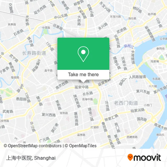 上海中医院 map
