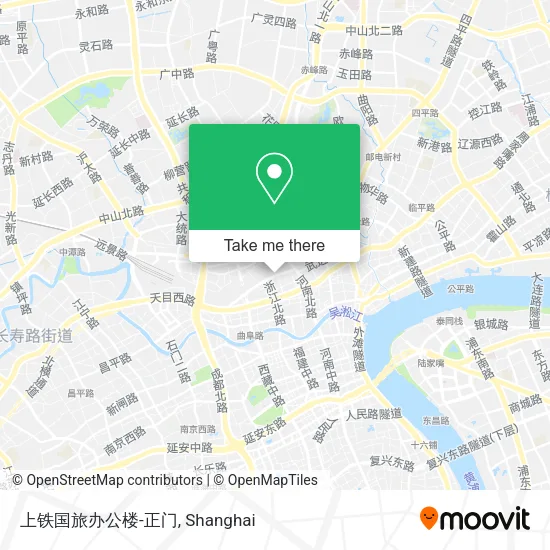 上铁国旅办公楼-正门 map