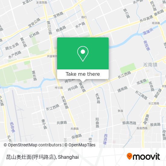 昆山奥灶面(呼玛路店) map